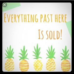 Anything below this sold-scroll back up! :-)